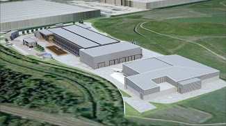 An artists impression of the facility that the 3SE consortium plans to build to deliver the BDR waste contract